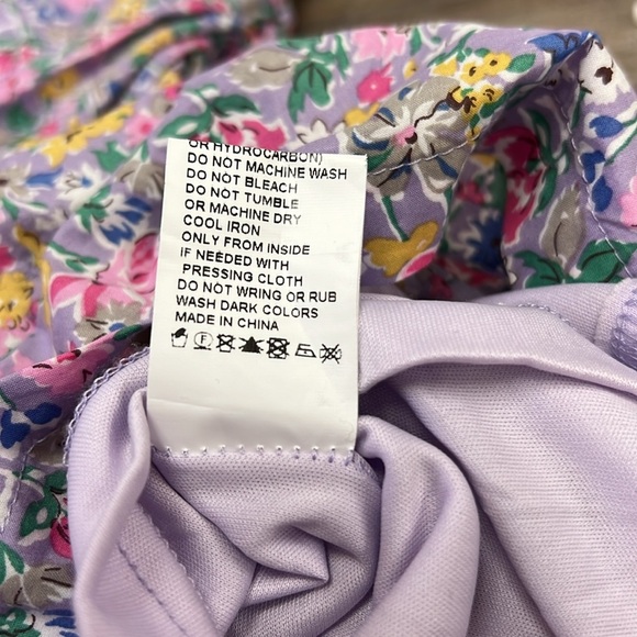 SNDYS. Women’s Floral Ruched Sweetheart Dress Size Large - Picture 14 of 14